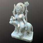 Durga Maa Marble Murti | Majestic 2.5ft Temple Statue | Handcrafted Pure Marble Masterpiece | Divine Shakti Art | Jaipurio